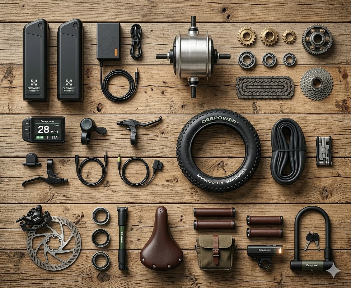 DEEPPOWER 電動アシスト自転車 スポーツタイプ Deepower USA | Fat Tire Electric Bikes Shipped from US Warehouse